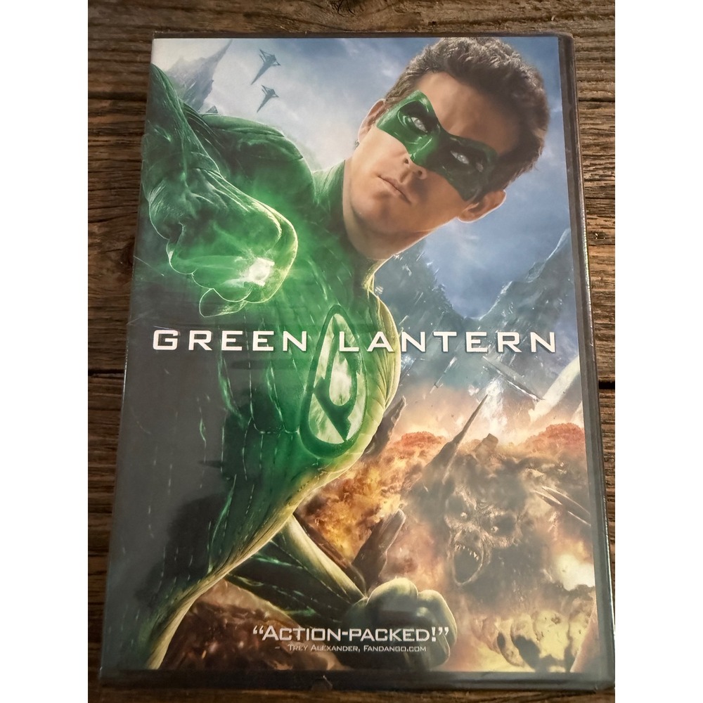 2010s Warner Bros Green Lantern DVD Ryan Reynolds DC Comics Superhero Movie New
